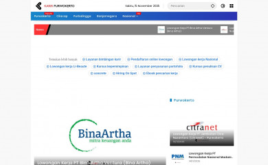 karirpurwokerto.id screenshot