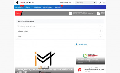 karirpurwokerto.id screenshot