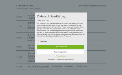 karl-ernst-croenlein.de screenshot
