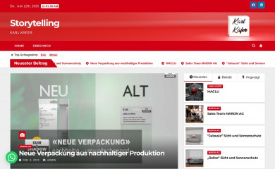 karlkaefer.ch screenshot
