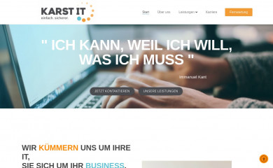 karst-it.de screenshot