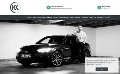 karstens-koereskole.dk screenshot