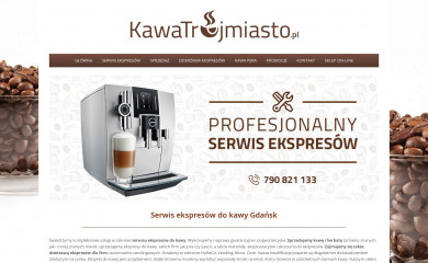 kawatrojmiasto.pl screenshot