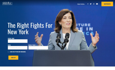 kathyhochul.com screenshot