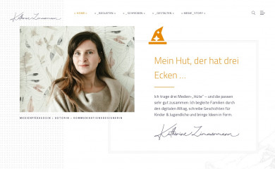 katherine-zimmermann.de screenshot