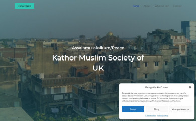 kathormuslimsociety.org.uk screenshot