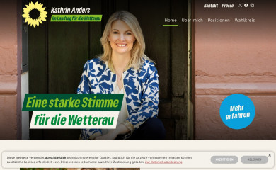 kathrinanders.de screenshot