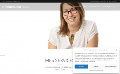 katiadesgranges.com screenshot