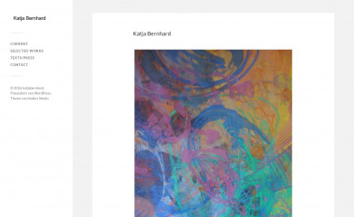 katjabernhard.com screenshot