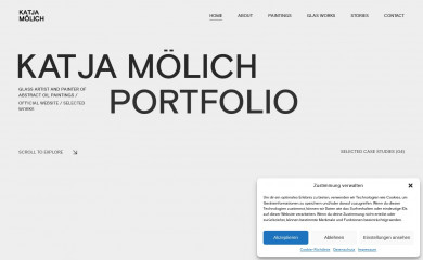 katjamoelich.com screenshot