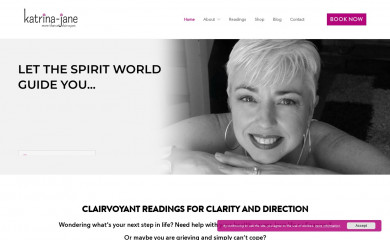 katrina-jane.com screenshot