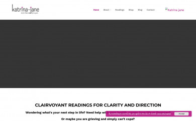 katrina-jane.com screenshot