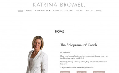 katrinabromell.com.au screenshot