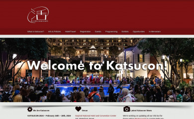 katsucon.org screenshot
