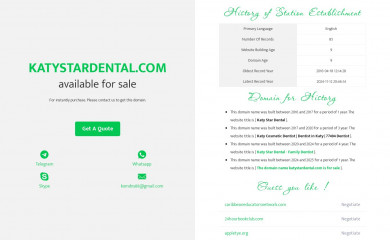 katystardental.com screenshot