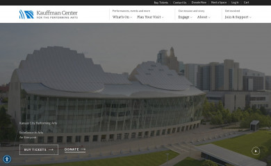 kauffmancenter.org screenshot