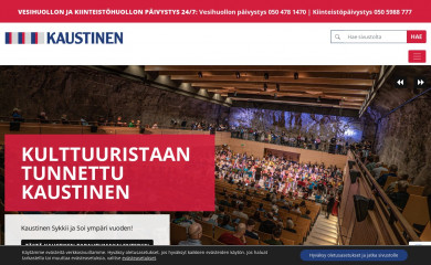 kaustinen.fi screenshot