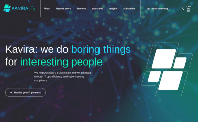 kavira.com.au screenshot