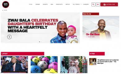 kaya959.co.za screenshot