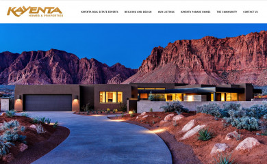 kayentahomes.com screenshot