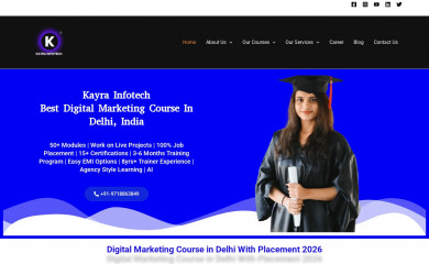 kayrainfotech.com screenshot