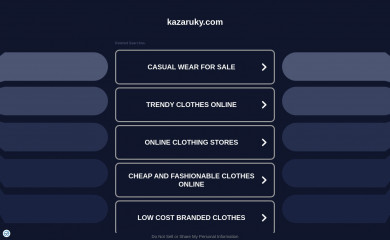 kazaruky.com screenshot