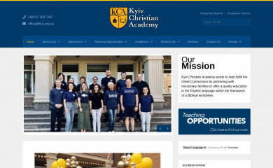 kca.org.ua screenshot