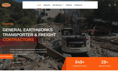 kdcontracting.co.nz screenshot