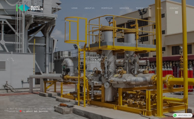 kdaudiovisuals.com screenshot