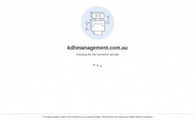 kdhmanagement.com.au screenshot