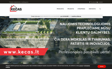 kecas.lt screenshot
