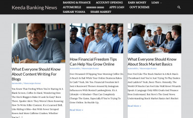 keedabankingnews.com screenshot