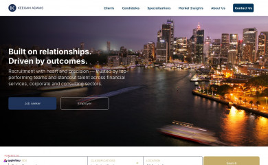keeganadams.com.au screenshot