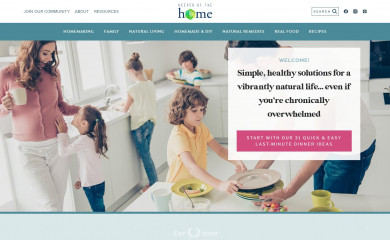 keeperofthehome.org screenshot