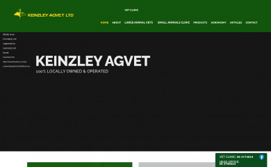 keinzley.co.nz screenshot
