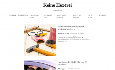 keinehexerei.dk screenshot