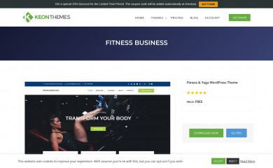 Fitness Business screenshot