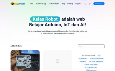 kelasrobot.com screenshot