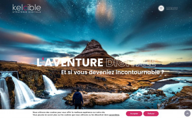 https://www.kelcible.fr/ screenshot
