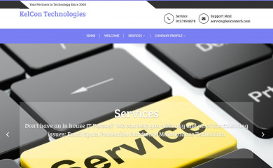 kelcontech.com screenshot