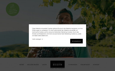 kellereibozen.com screenshot