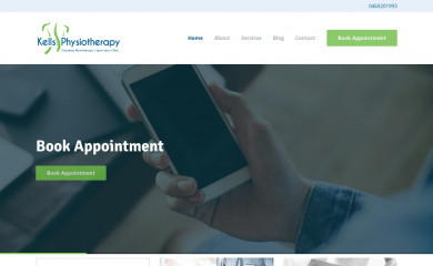 kellsphysiotherapy.com screenshot