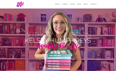 kelseyhumphreys.com screenshot