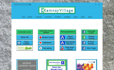 kemnay.info screenshot