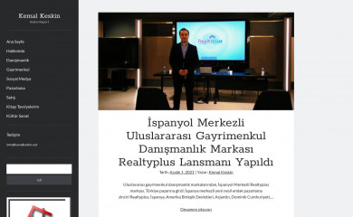 kemalkeskin.net screenshot