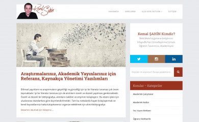 kemalsahin.com screenshot