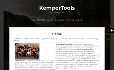 kempertools.com screenshot