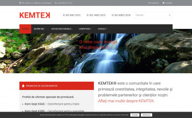 kemtek.ro screenshot