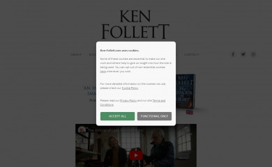 ken-follett.com screenshot