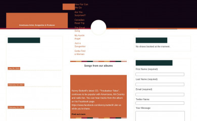 kennybutterill.com screenshot